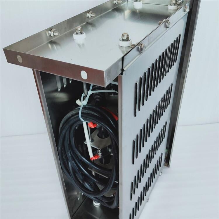山東德慶彈簧升降電阻器采用的方法是在變頻器直流側加放電電阻